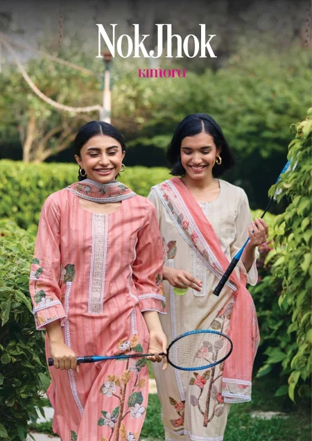 Nokjhok 68 By Kimora Sohni Lawn Cotton Designer Salwar Suits Wholesale Online